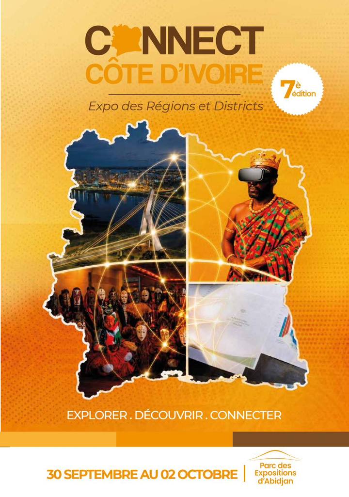 Visuel officiel de la 7ᵉ édition — Connect Côte d'Ivoire