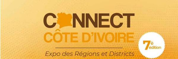Visuel officiel de la 7ᵉ édition — Parc des Expositions d'Abidjan, 2026